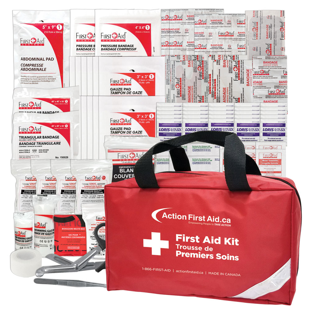 Compact First Aid Kit (228pcs) Conçu pour les soins Maroc